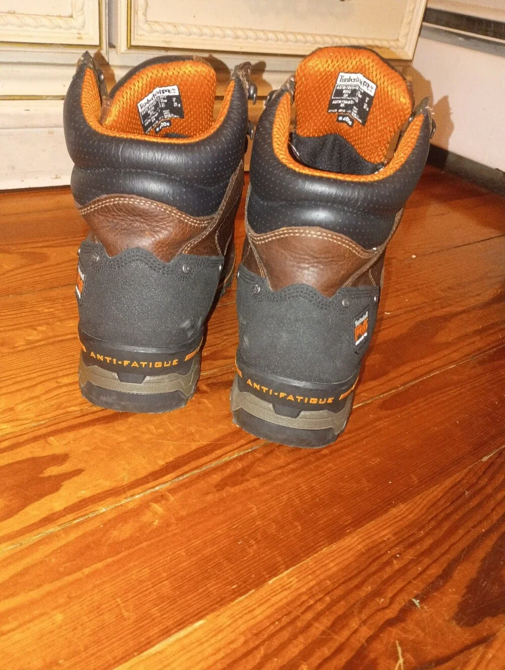 Timberland Brown and Black Men's Work Boots
